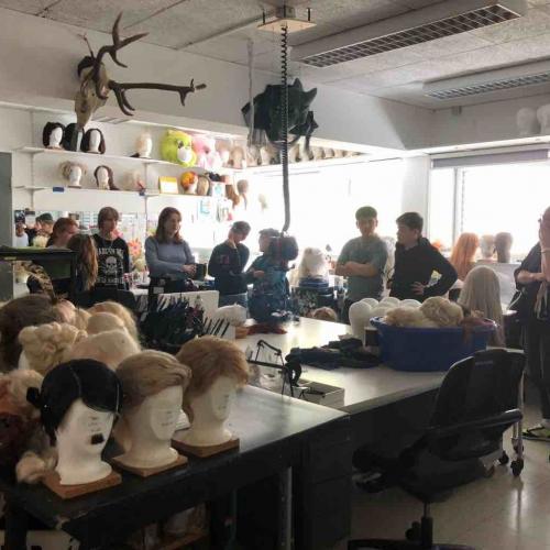 Besuch des Landestheaters 2c und 2d