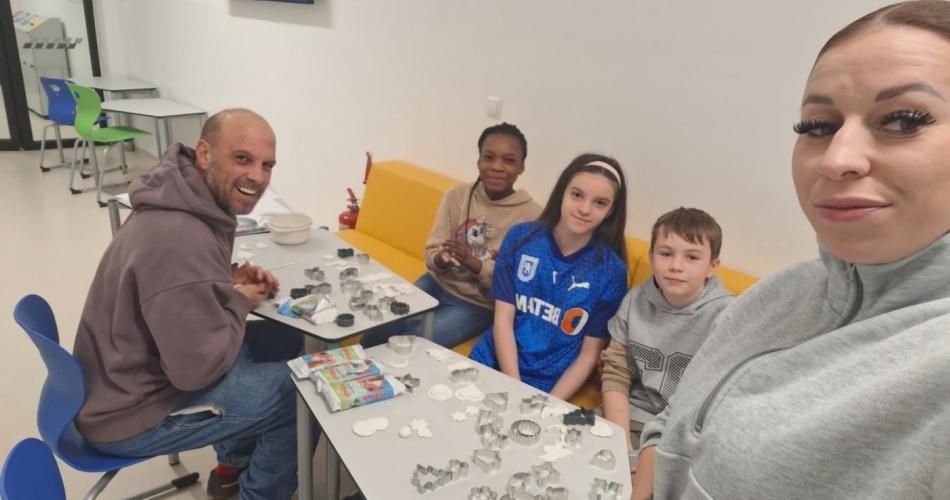 Weihnachtsmarktvorbereitungen